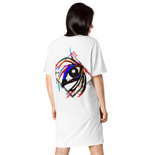 Load image into Gallery viewer, “See Out The Box” T-shirt dress