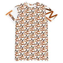 Load image into Gallery viewer, “WiN!” T-shirt dress