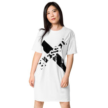 Load image into Gallery viewer, “BLESSED” T-shirt dress