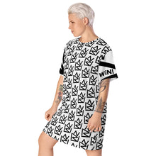 Load image into Gallery viewer, “WiN!” T-shirt dress