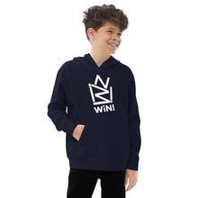 Load image into Gallery viewer, “WiN!” Kids fleece hoodie