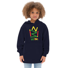 Load image into Gallery viewer, “WiN!” Kids fleece hoodie