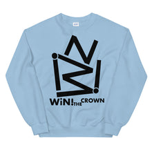 Load image into Gallery viewer, “WiN! THE CROWN” Unisex Sweatshirt