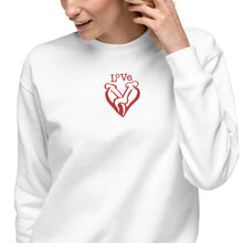 Load image into Gallery viewer, “Love” Unisex Fleece Pullover