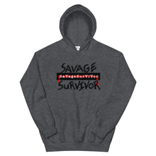 Load image into Gallery viewer, “SAVAGE SURVIVOR” Unisex Hoodie