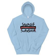 Load image into Gallery viewer, “SAVAGE SURVIVOR” Unisex Hoodie