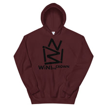 Load image into Gallery viewer, “WiN! THE CROWN” Unisex Hoodie