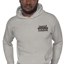 Load image into Gallery viewer, “SAVAGE SURVIVOR” Unisex Hoodie