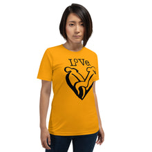Load image into Gallery viewer, “LOVE” Unisex T-Shirt (BellaCanvas3001)