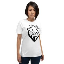 Load image into Gallery viewer, “LOVE” Unisex T-Shirt (BellaCanvas3001)