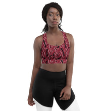 Load image into Gallery viewer, “WiN!” Longline sports bra
