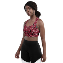 Load image into Gallery viewer, “WiN!” Longline sports bra
