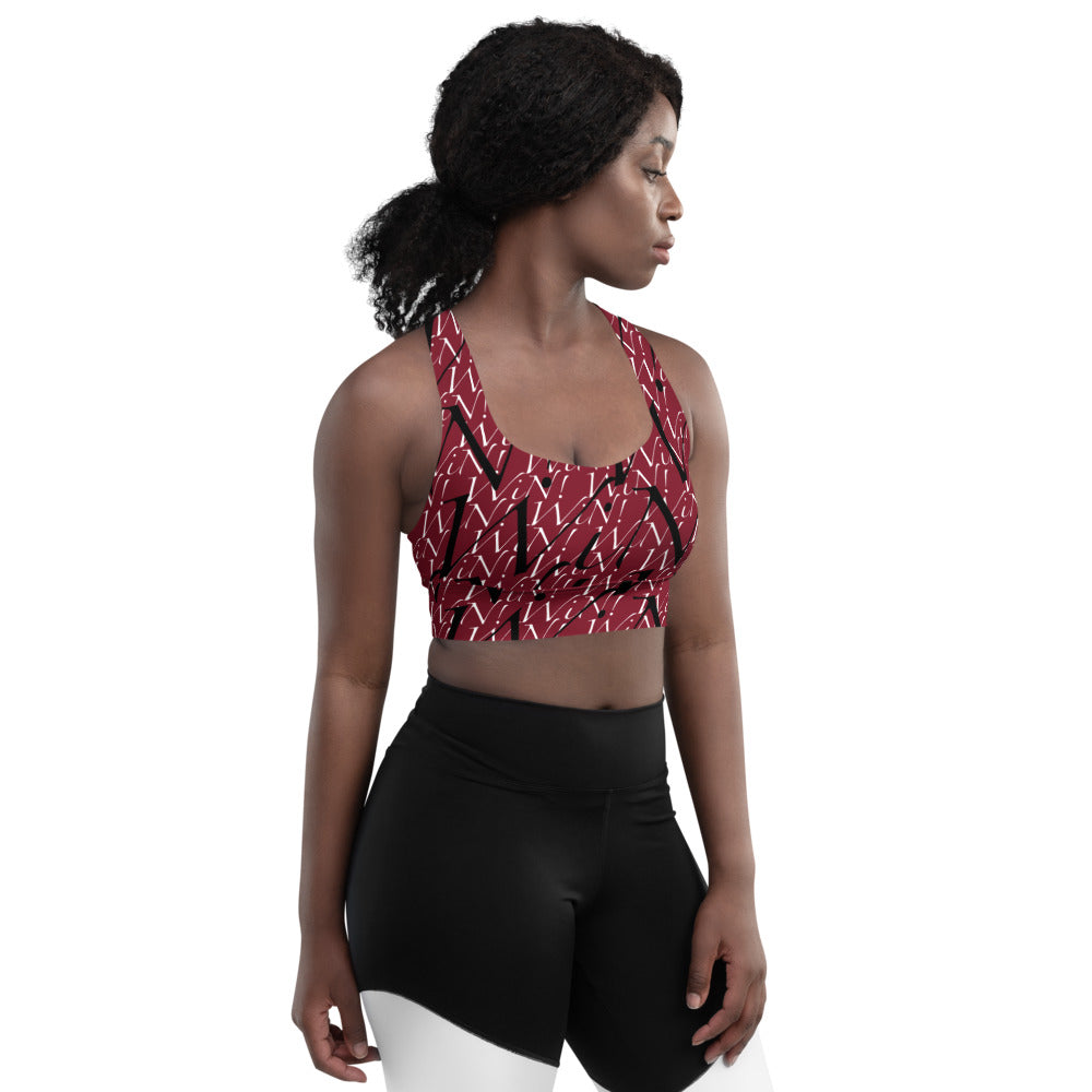 “WiN!” Longline sports bra