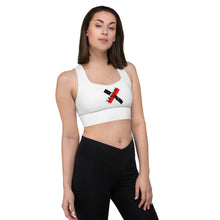 Load image into Gallery viewer, “BLESSED” Longline sports bra
