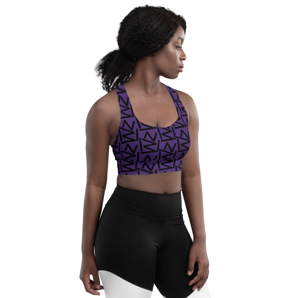 “WiN!” Longline sports bra