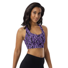 Load image into Gallery viewer, “WiN!” Longline sports bra
