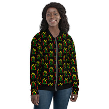 Load image into Gallery viewer, “WiN!” Unisex Bomber Jacket
