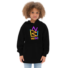 Load image into Gallery viewer, “WiN!” Kids fleece hoodie
