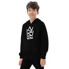 Load image into Gallery viewer, “WiN!” Kids fleece hoodie
