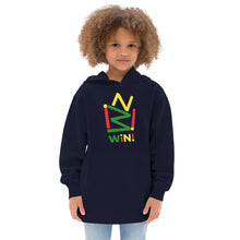 Load image into Gallery viewer, “WiN!” Kids fleece hoodie
