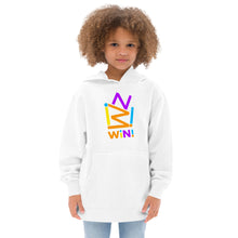 Load image into Gallery viewer, “WiN!” Kids fleece hoodie
