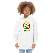 Load image into Gallery viewer, “WiN!” Kids fleece hoodie
