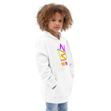 Load image into Gallery viewer, “WiN!” Kids fleece hoodie
