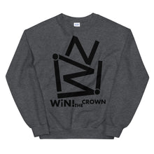 Load image into Gallery viewer, “WiN! THE CROWN” Unisex Sweatshirt
