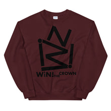 Load image into Gallery viewer, “WiN! THE CROWN” Unisex Sweatshirt
