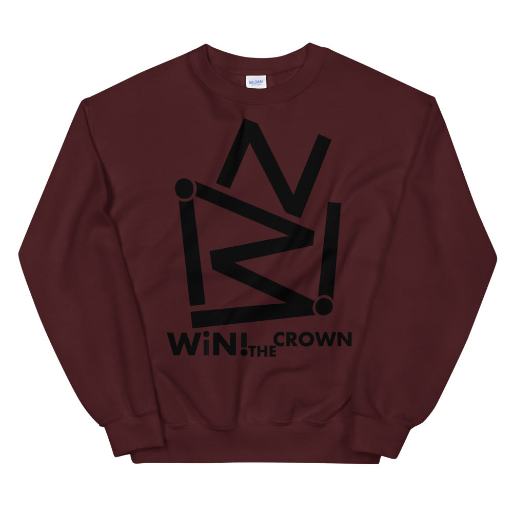 “WiN! THE CROWN” Unisex Sweatshirt