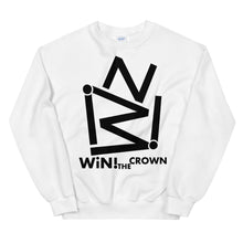 Load image into Gallery viewer, “WiN! THE CROWN” Unisex Sweatshirt
