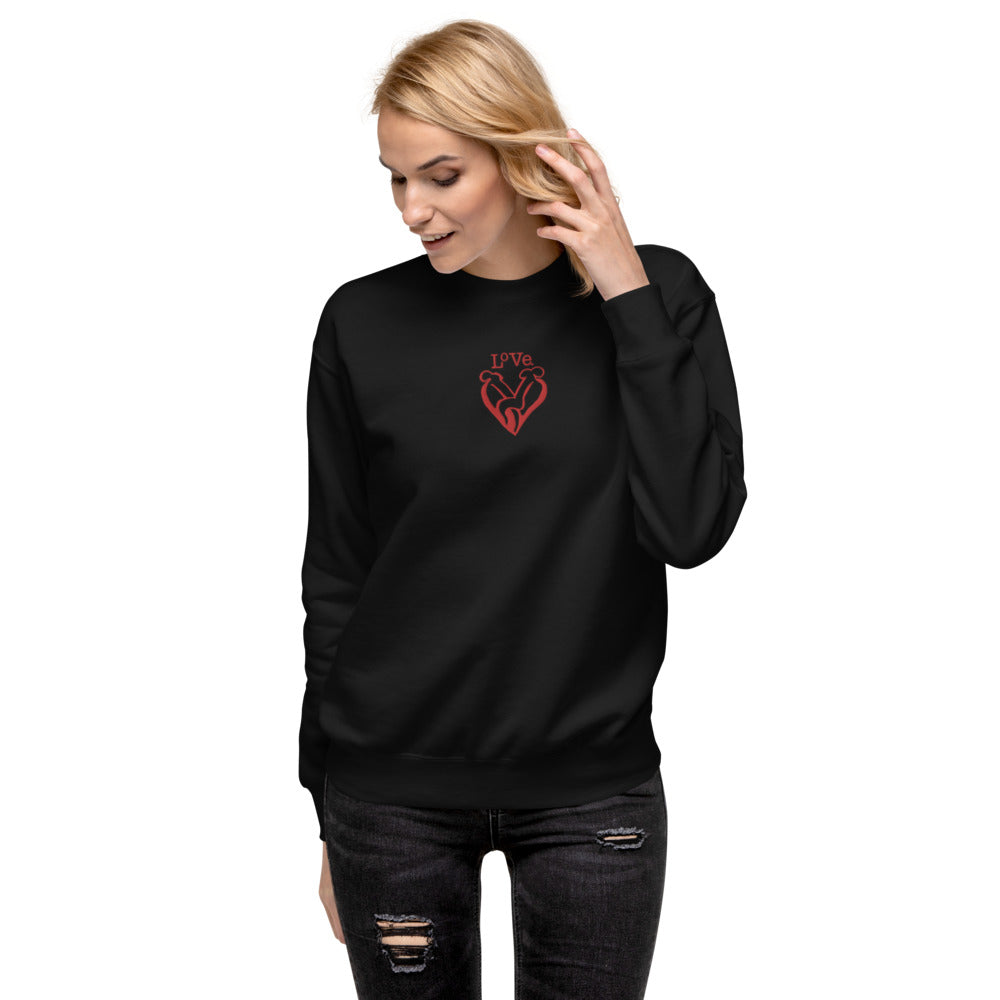 “Love” Unisex Fleece Pullover