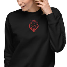 Load image into Gallery viewer, “Love” Unisex Fleece Pullover
