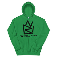 Load image into Gallery viewer, “WiN! THE CROWN” Unisex Hoodie
