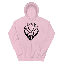 Load image into Gallery viewer, “LOVE” Unisex Hoodie
