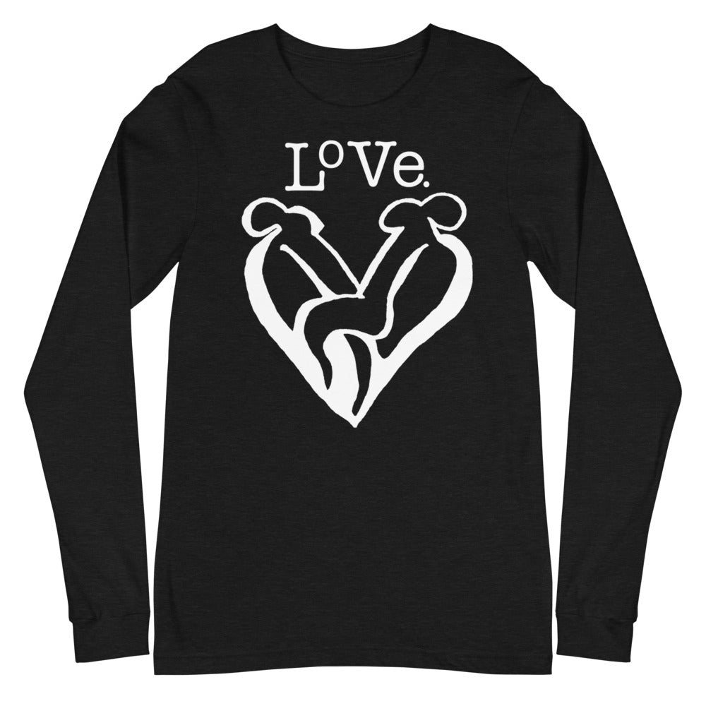 “LOVE” Unisex Long Sleeve Tee (BellaCanvas3501)