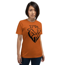 Load image into Gallery viewer, “LOVE” Unisex T-Shirt (BellaCanvas3001)
