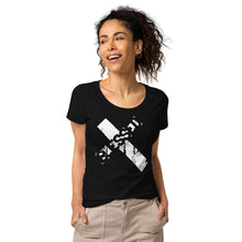 Load image into Gallery viewer, “BLESSED” Women’s basic organic t-shirt
