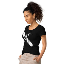 Load image into Gallery viewer, “BLESSED” Women’s basic organic t-shirt
