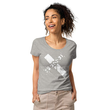 Load image into Gallery viewer, “BLESSED” Women’s basic organic t-shirt
