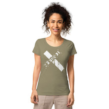 Load image into Gallery viewer, “BLESSED” Women’s basic organic t-shirt
