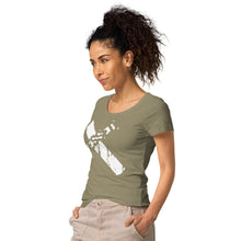 Load image into Gallery viewer, “BLESSED” Women’s basic organic t-shirt
